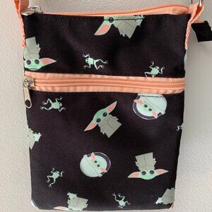 Bioworld Star Wars The CHild Passport Crossbody Bag